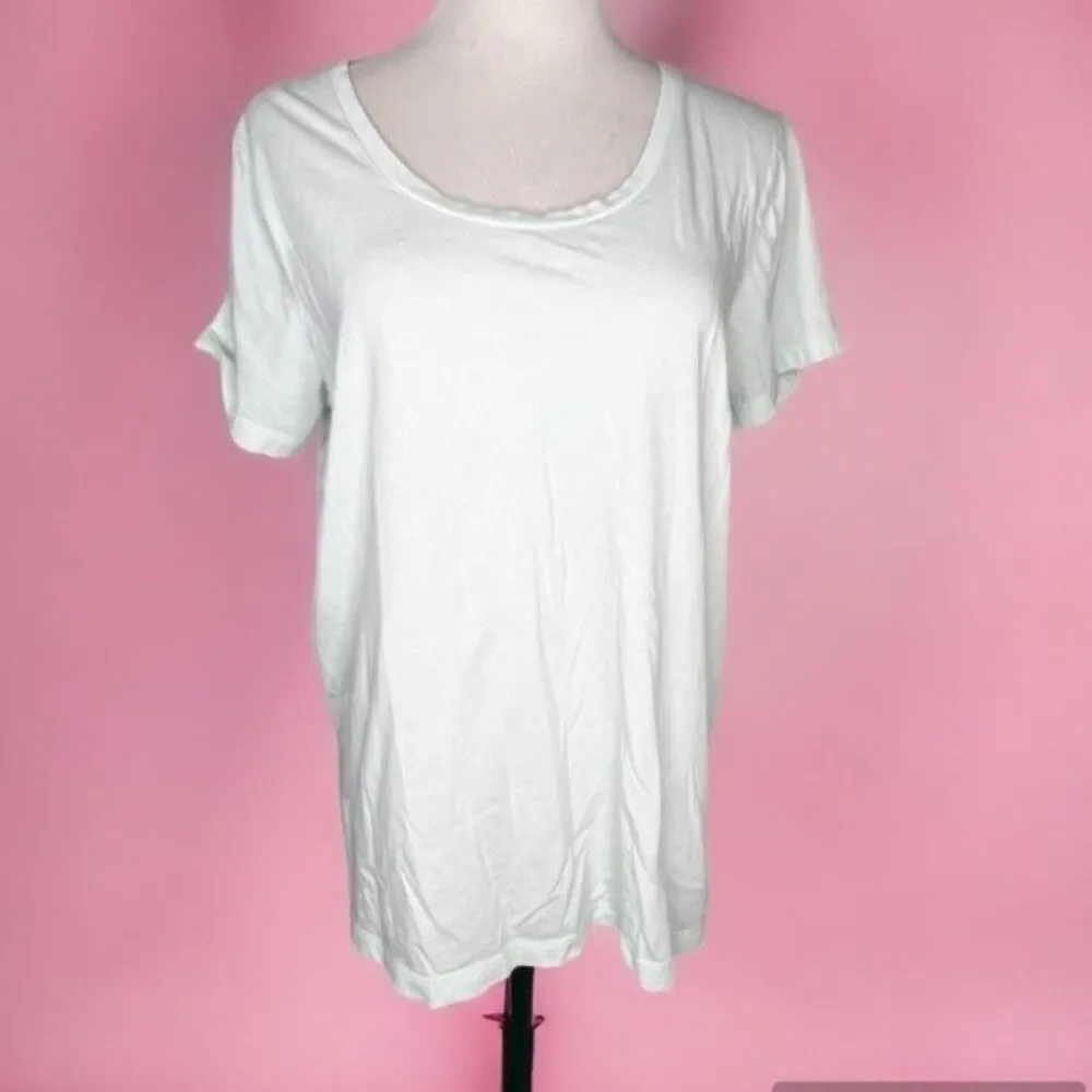 J. Crew Garmet Dyed Tee Mint Green